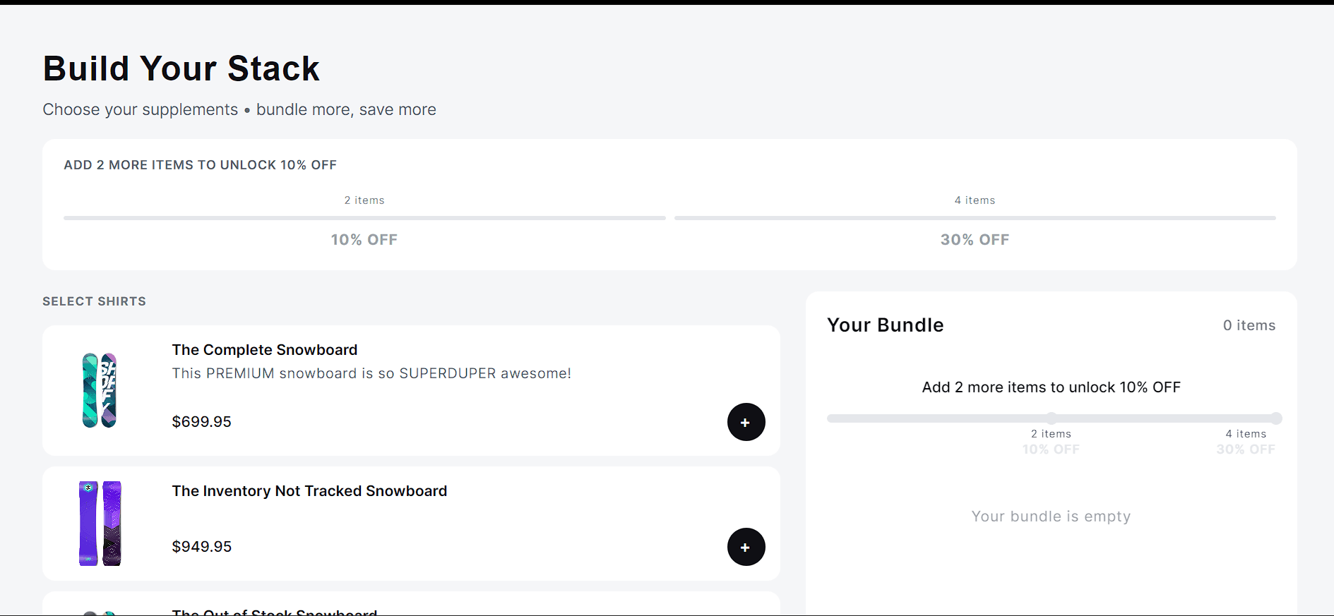 Customers shop & save